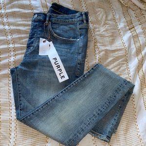 Mens Purple jeans brand new